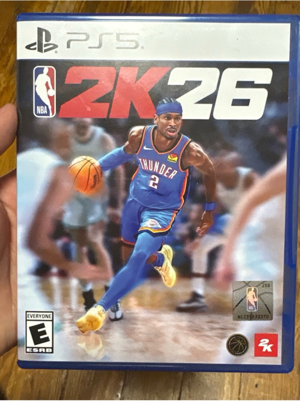 NBA 2K26 PS5 Video Game - Blue and Red